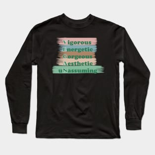 Go vegan Long Sleeve T-Shirt